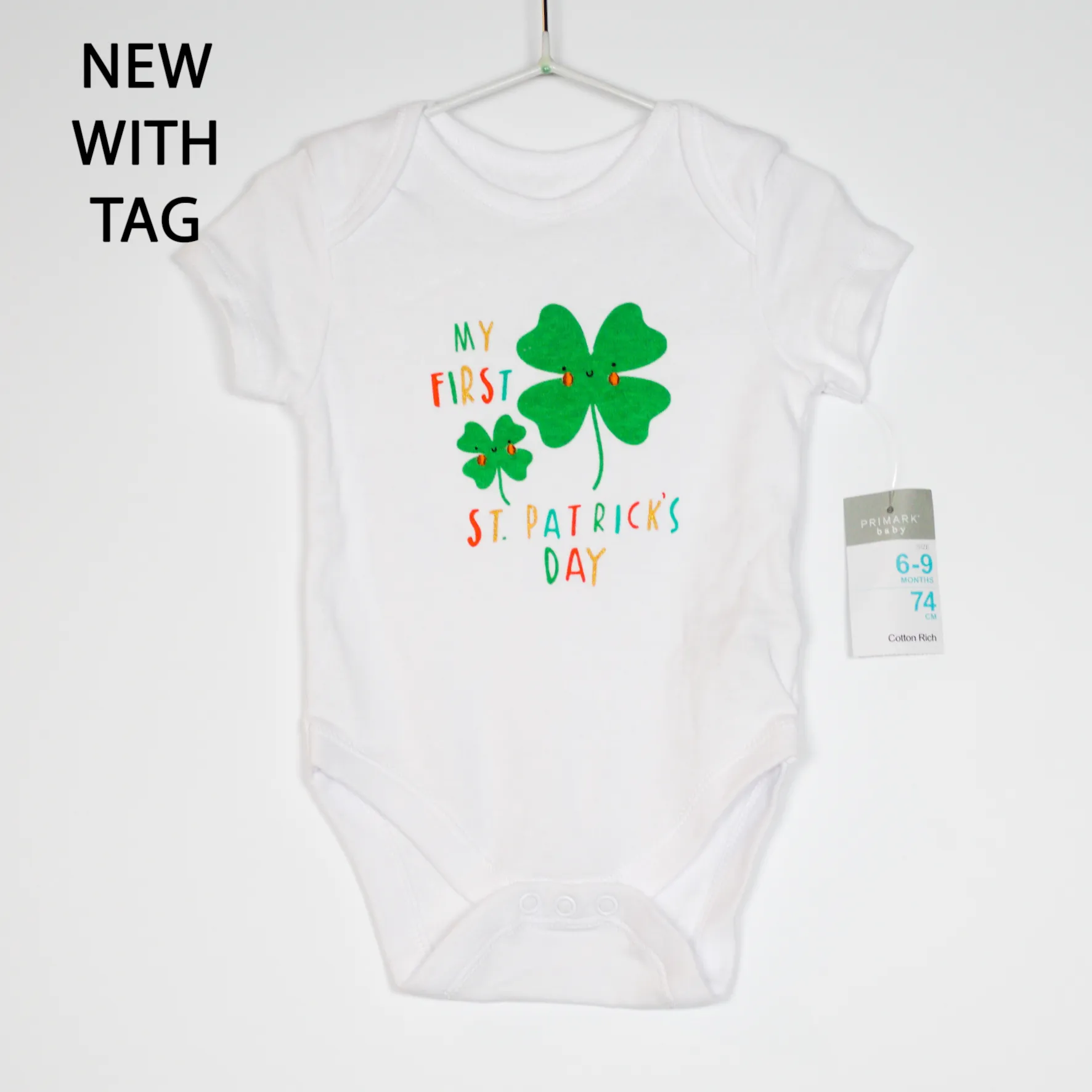 6-9M
1st Paddy's Day