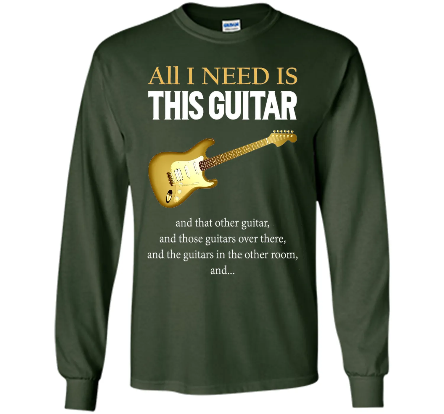 All I Need Is This Guitar T-Shirt