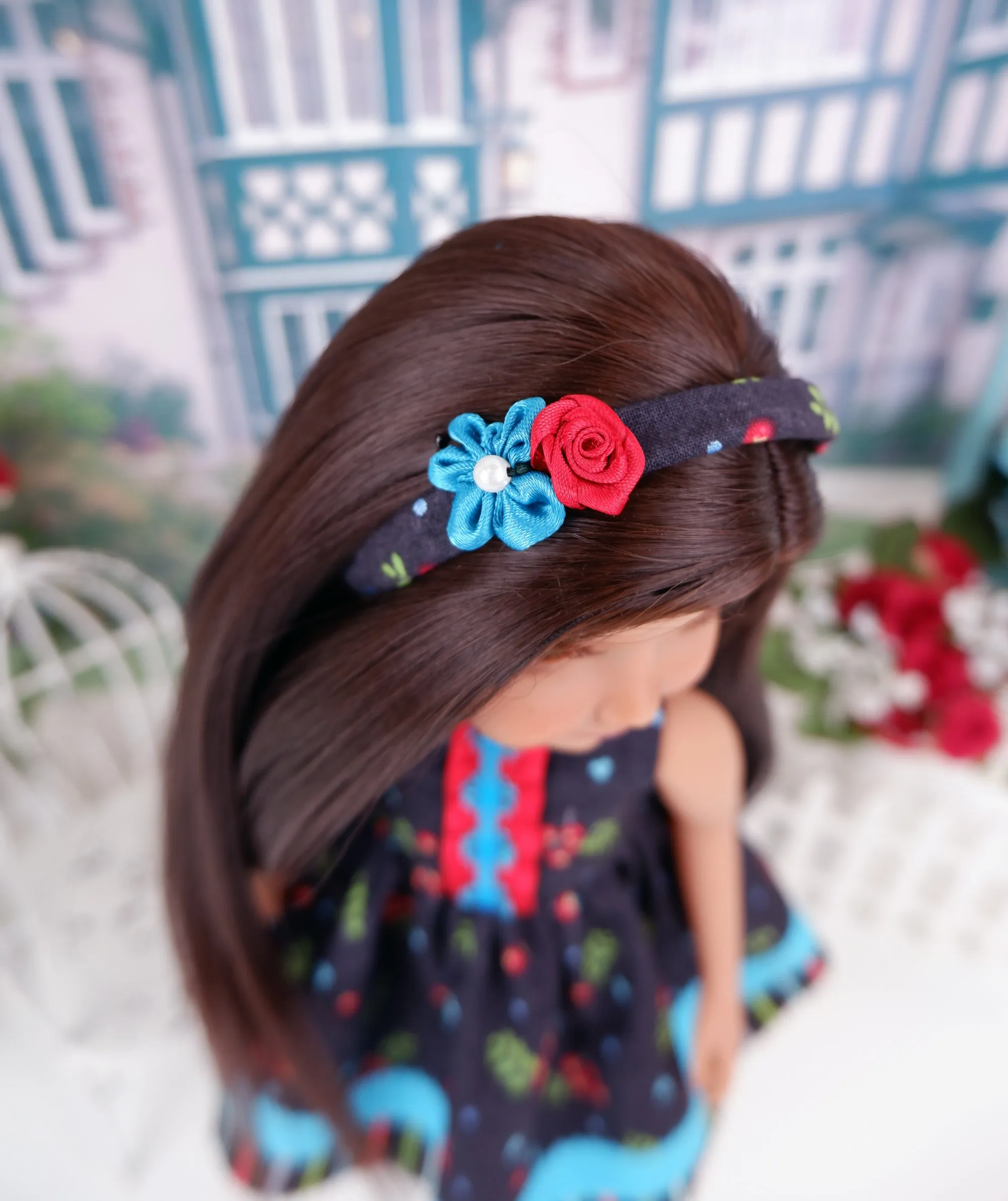 Beautiful Berries - dress with boots for Ruby Red Fashion Friends doll