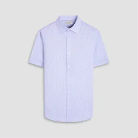 Bugatchi - Miles Short Sleeve Modern Fit Shirt - OOOHCotton Tech - 8 way Stretch - GF9299F40