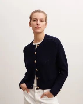 Cardigan en côtes