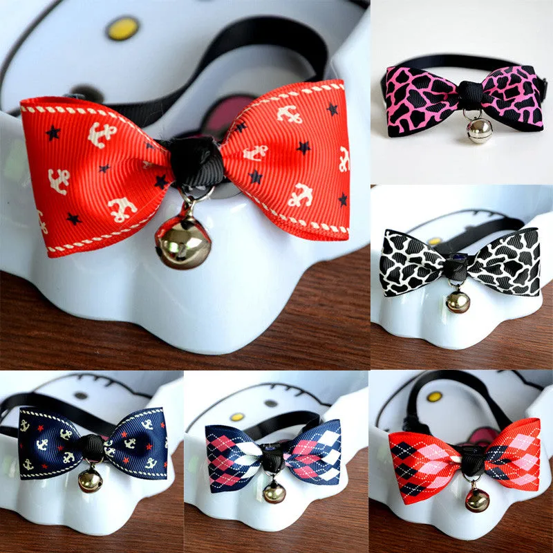 Cat Collar Cute Bow Tie