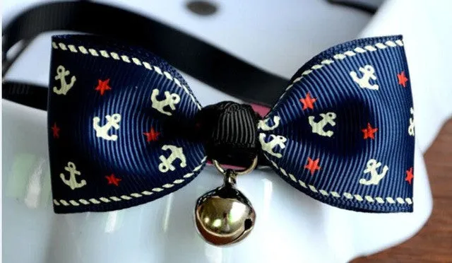 Cat Collar Cute Bow Tie