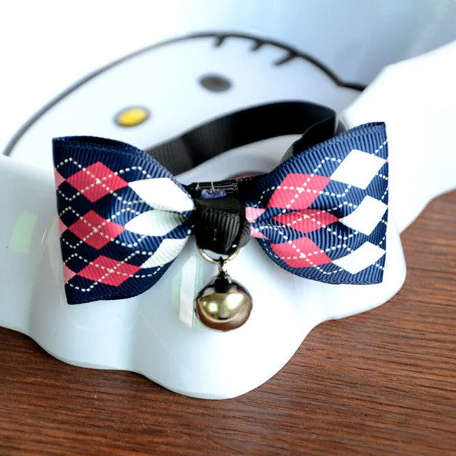 Cat Collar Cute Bow Tie