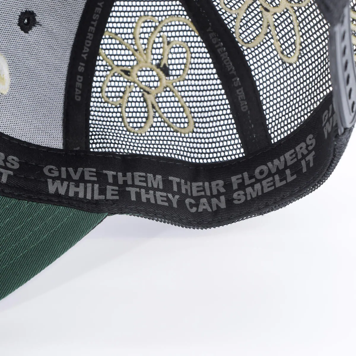Classic Black Trucker Forgive Yourself For Yesterday