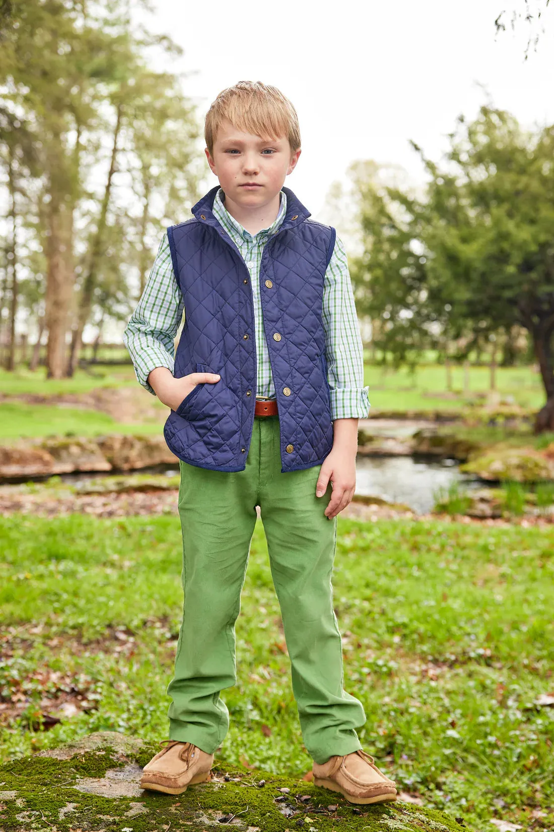 Classic Pant - Watercress Corduroy