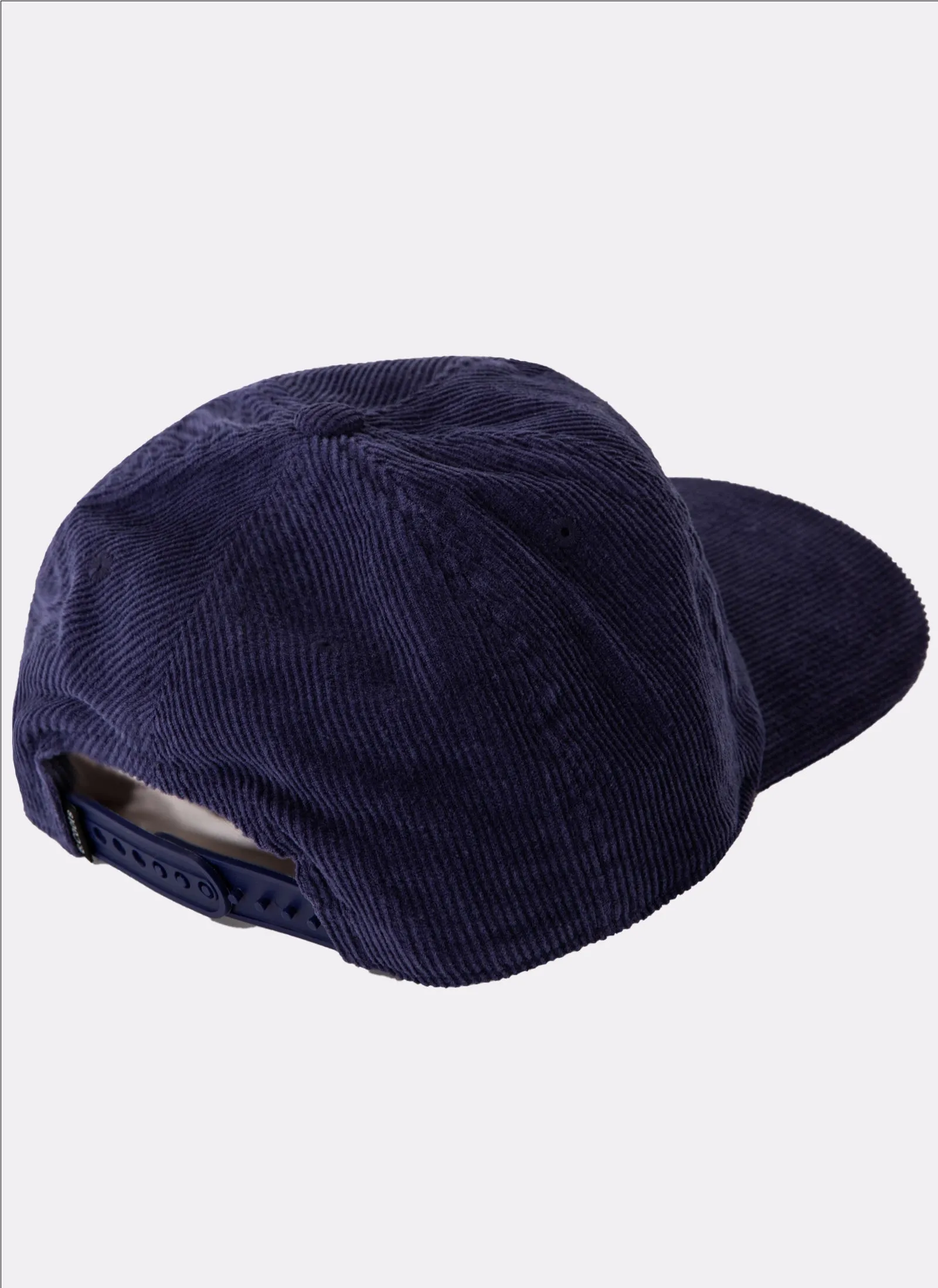 College Cap Navy Corduroy