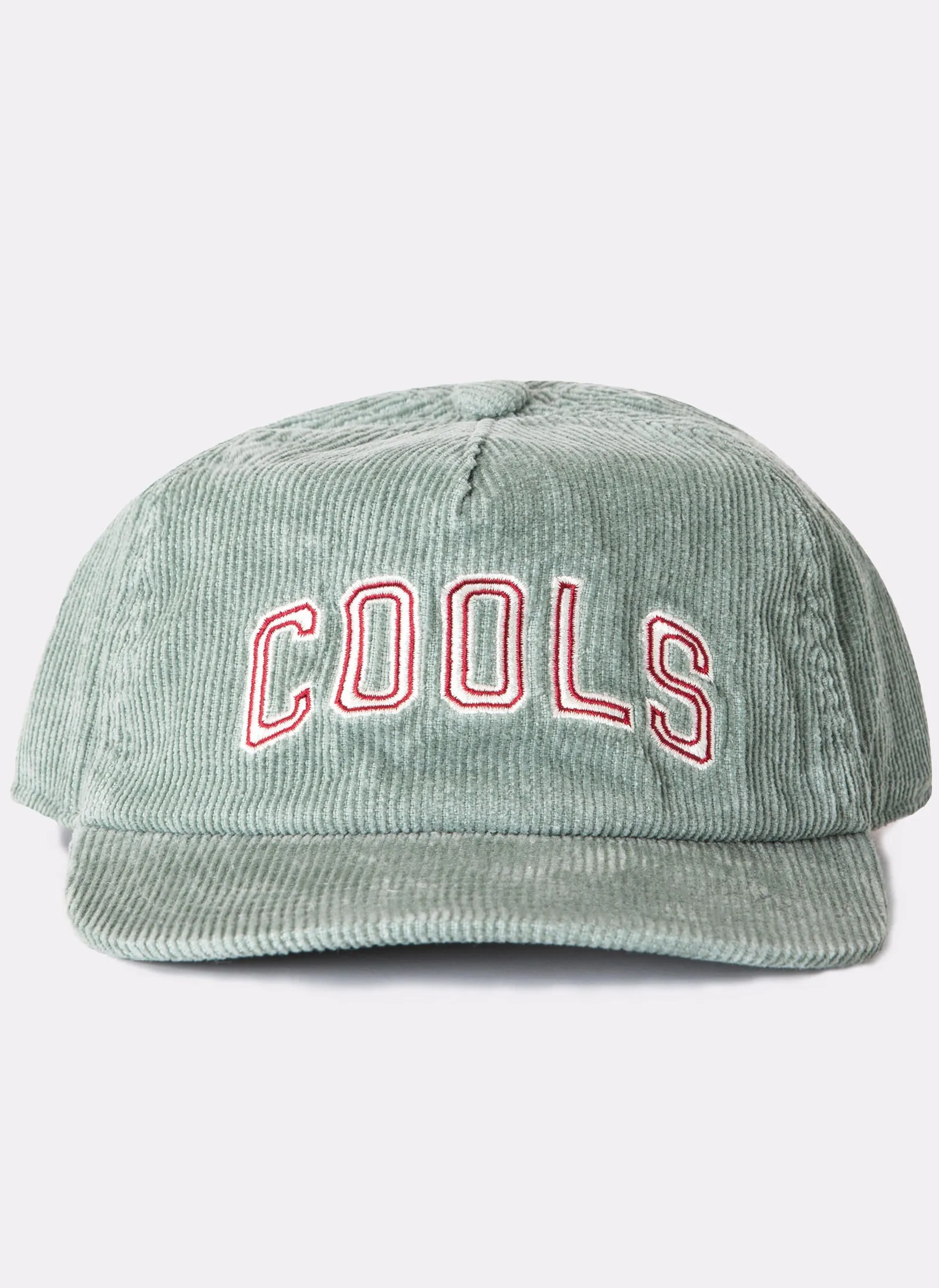 College Cap Teal Corduroy
