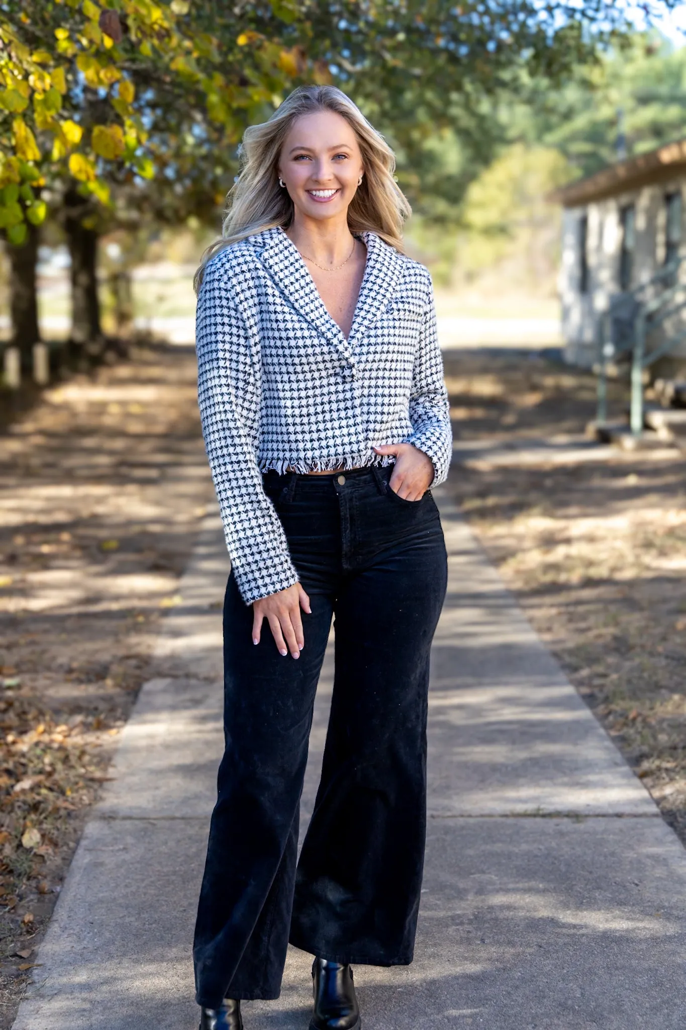 [Dear John] Fiona High Rise Wide Leg Jeans - Black Corduroy