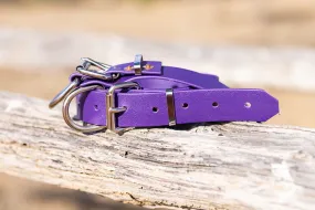 Dog Collar PVC 32mm x 55cm - Dark Purple
