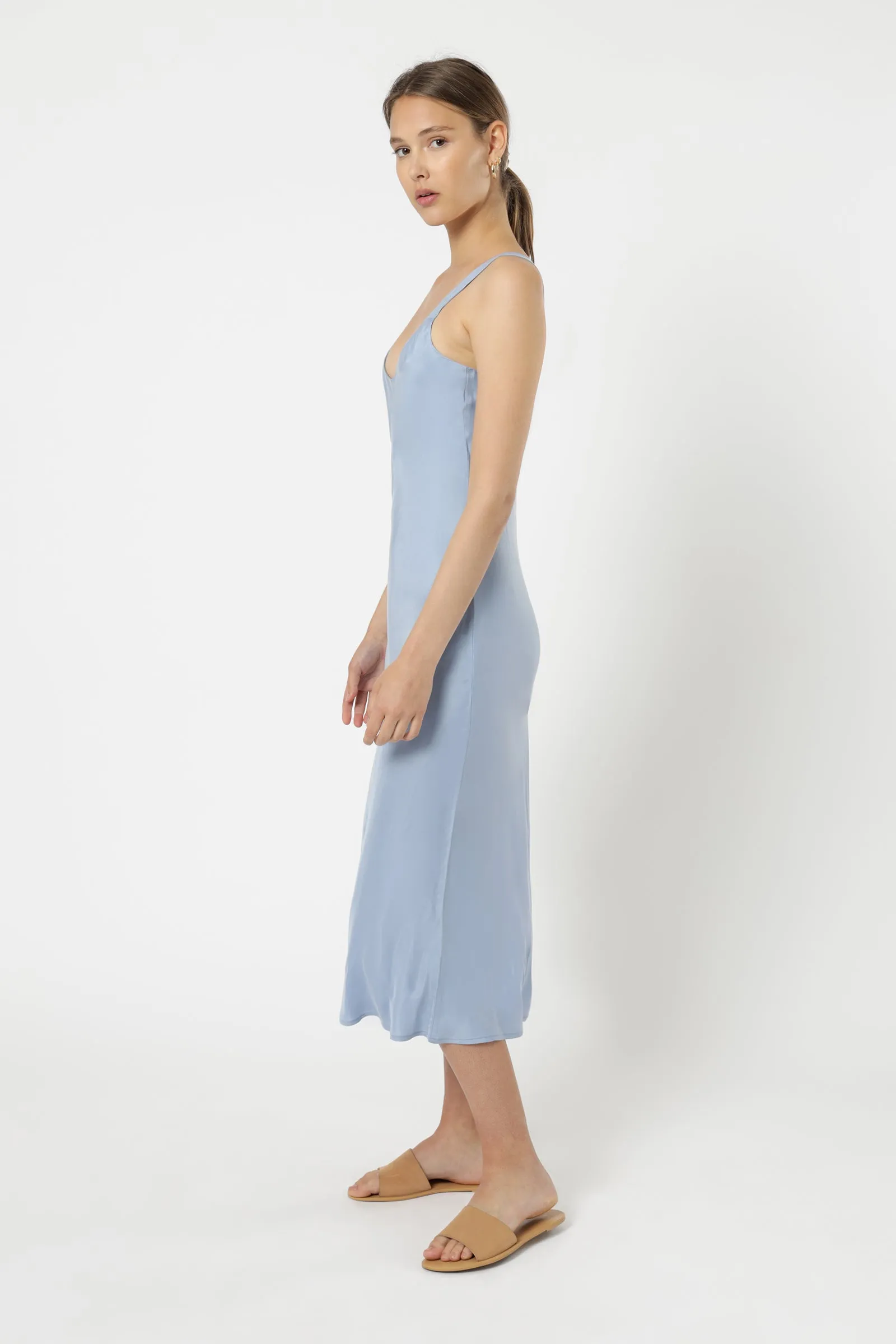 ESME CUPRO SLIP DRESS
