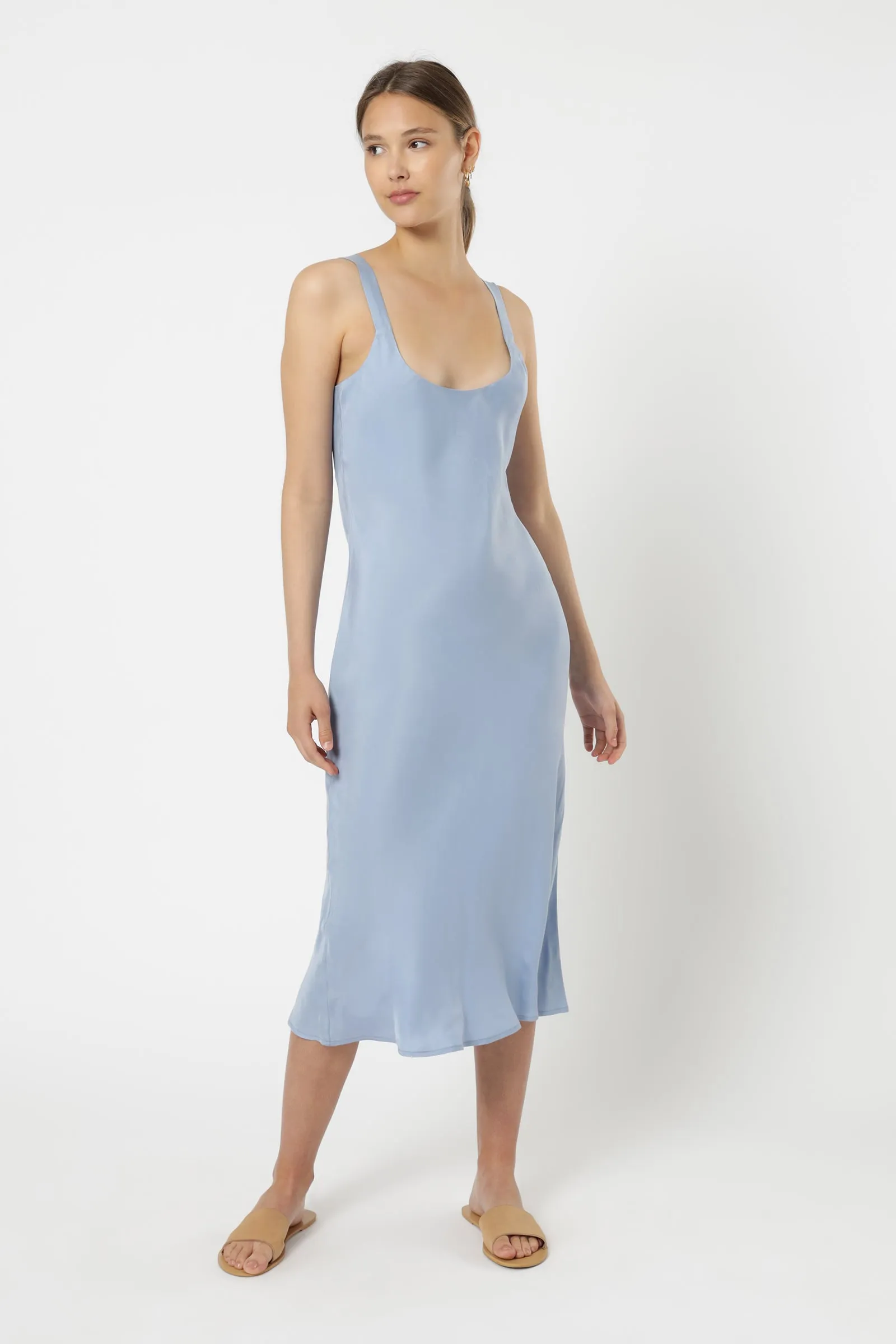 ESME CUPRO SLIP DRESS