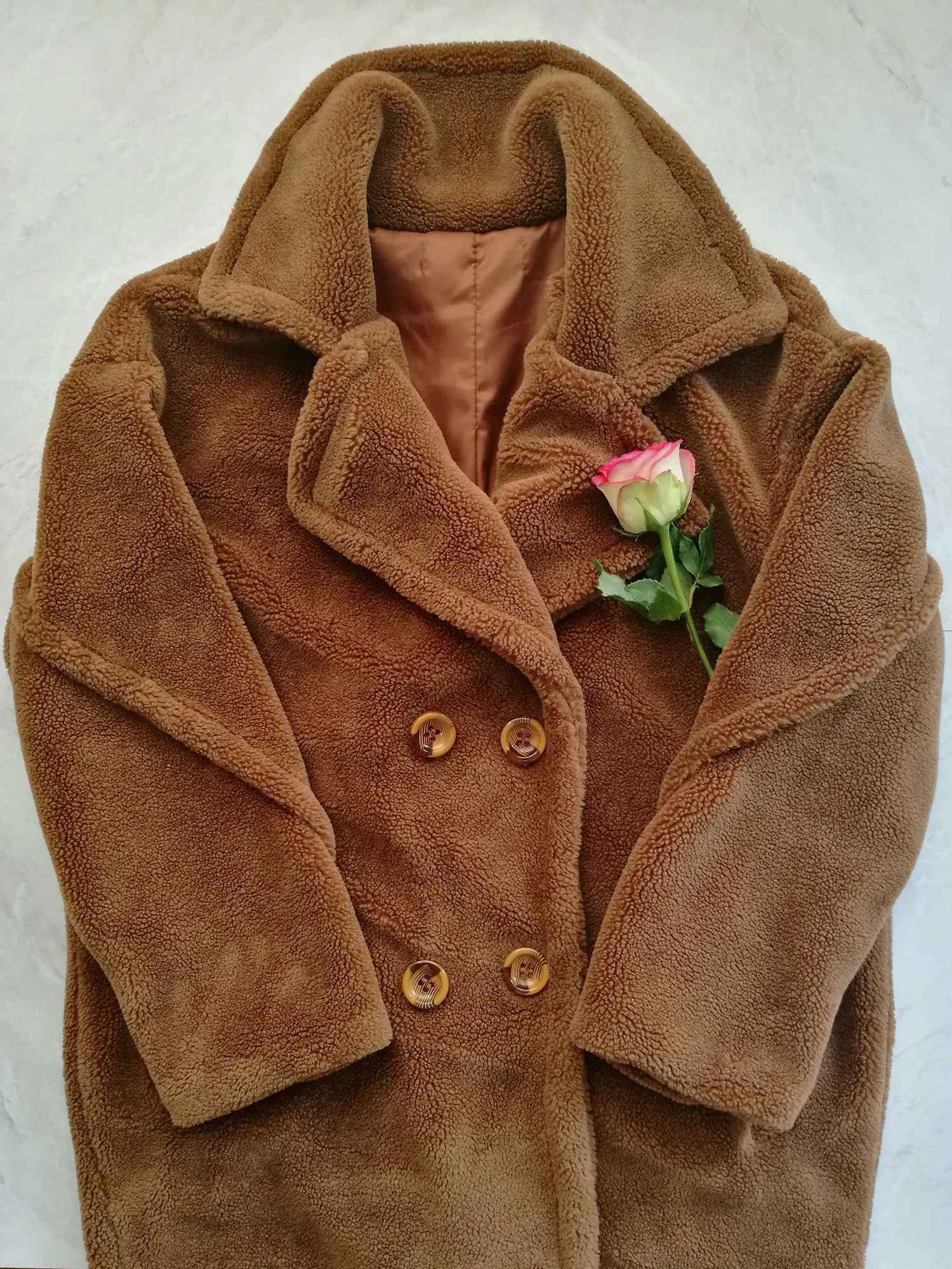Faux Fur Teddy Coat
