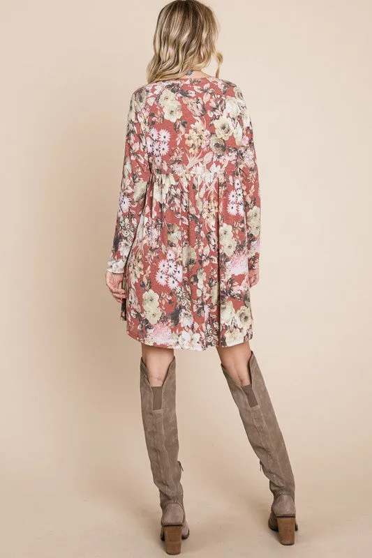 Floral Babydoll Dress