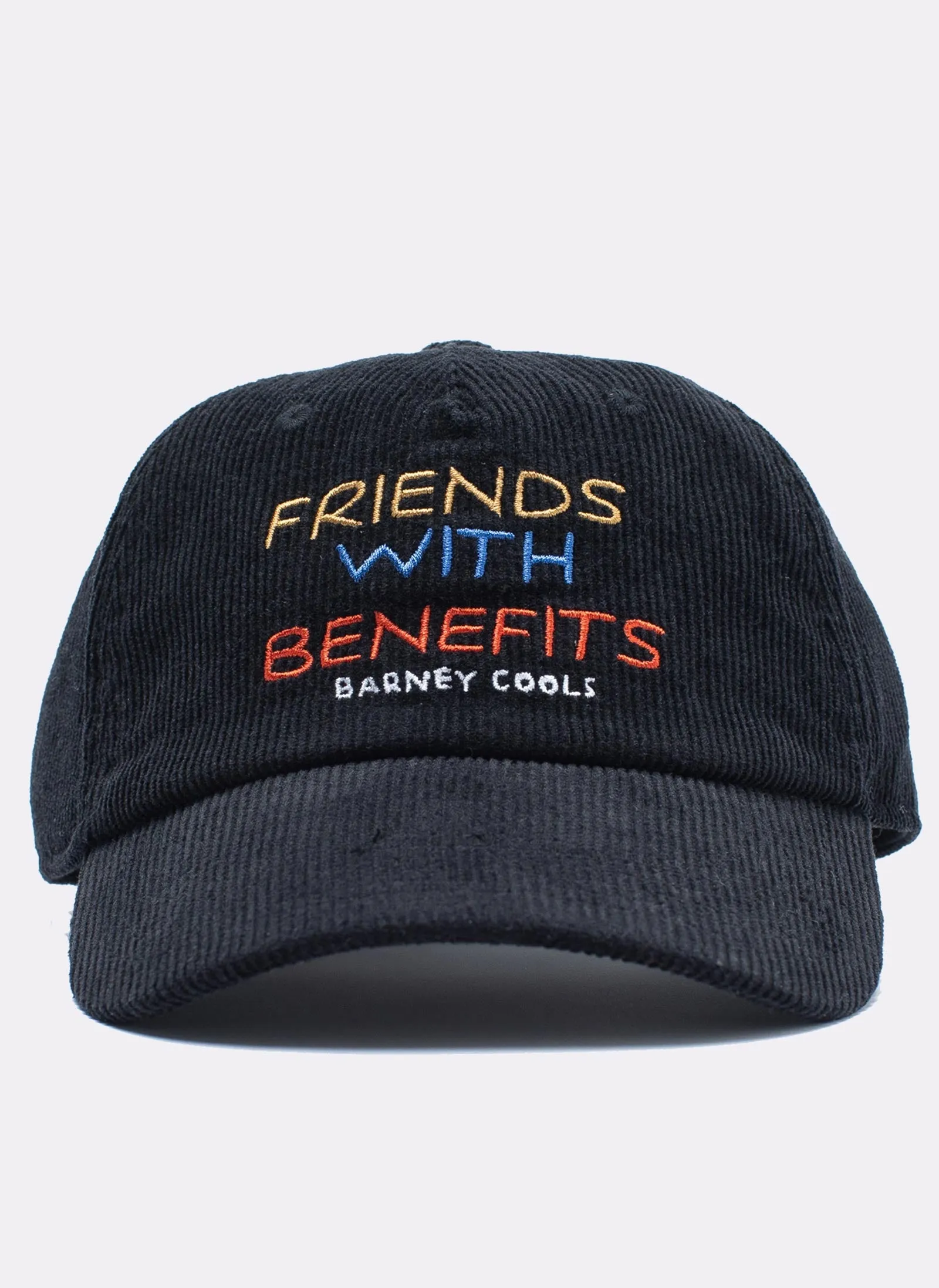 Friends 5-Panel Cap Black Corduroy