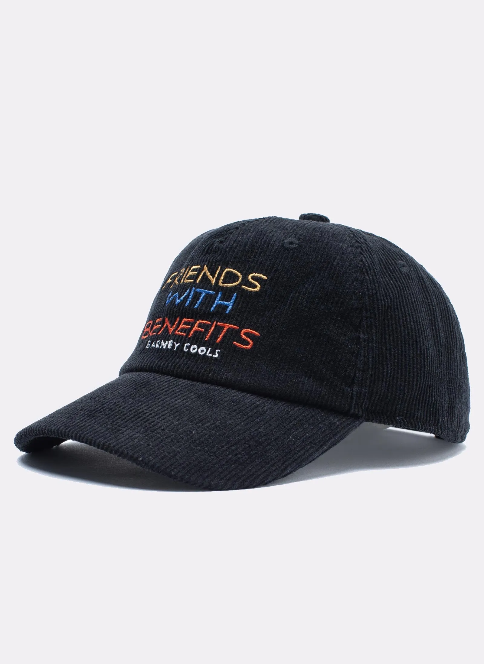 Friends 5-Panel Cap Black Corduroy