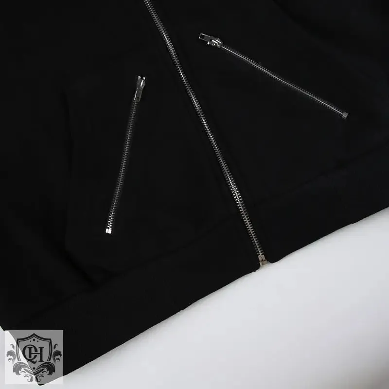 Fur Collar Zipper Hoodie