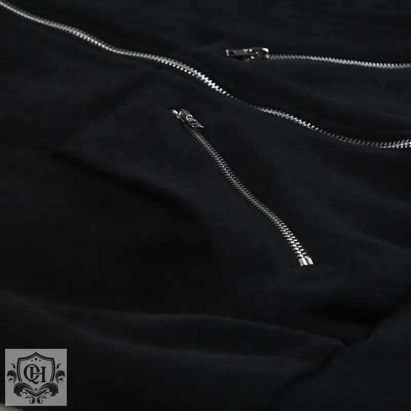 Fur Collar Zipper Hoodie