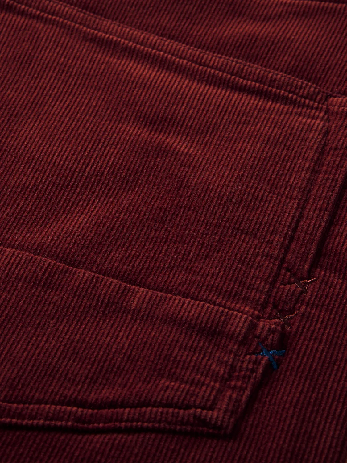 Garment Dyed Ralston Corduroy Pant in Bordeaux