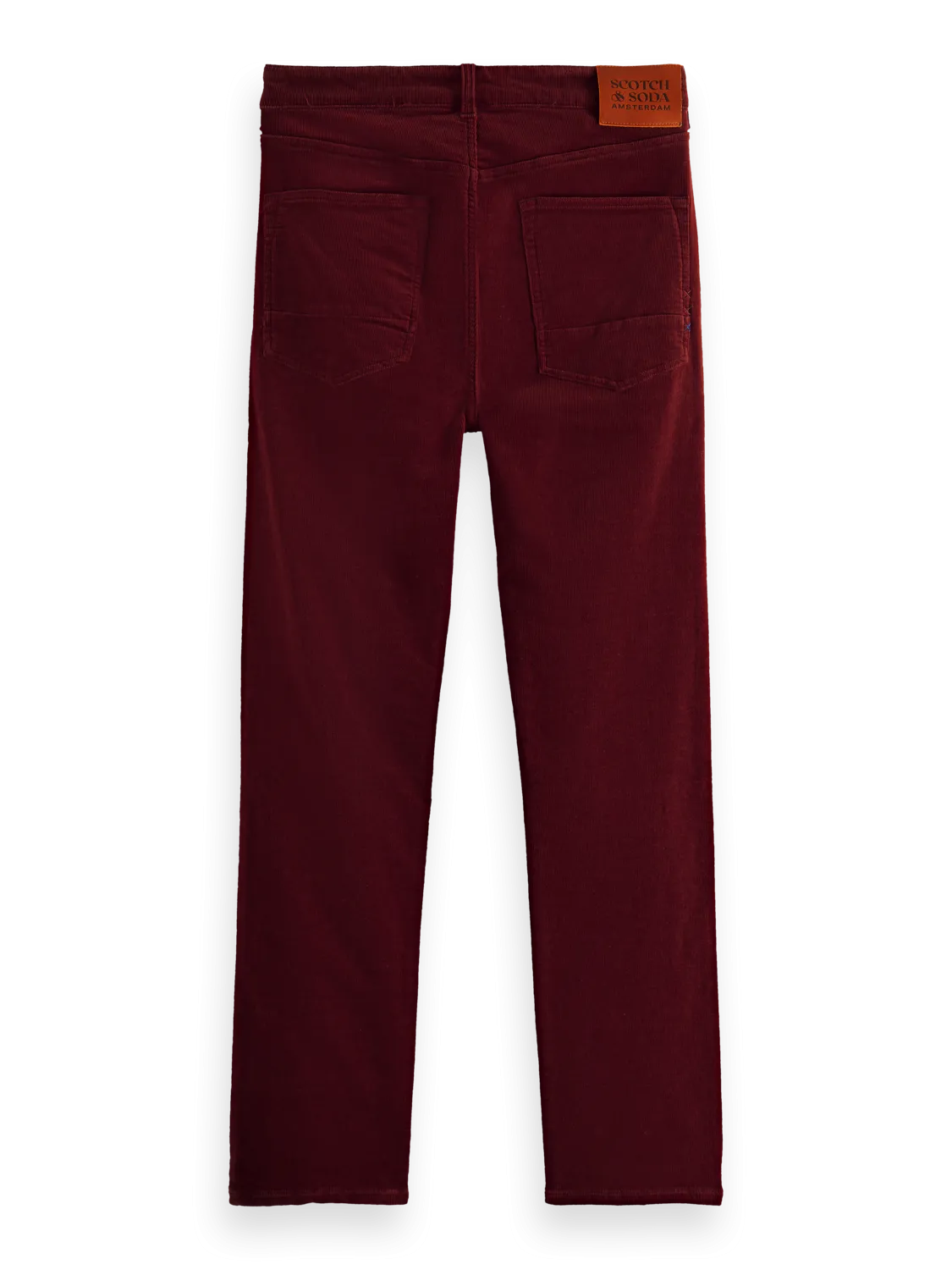Garment Dyed Ralston Corduroy Pant in Bordeaux