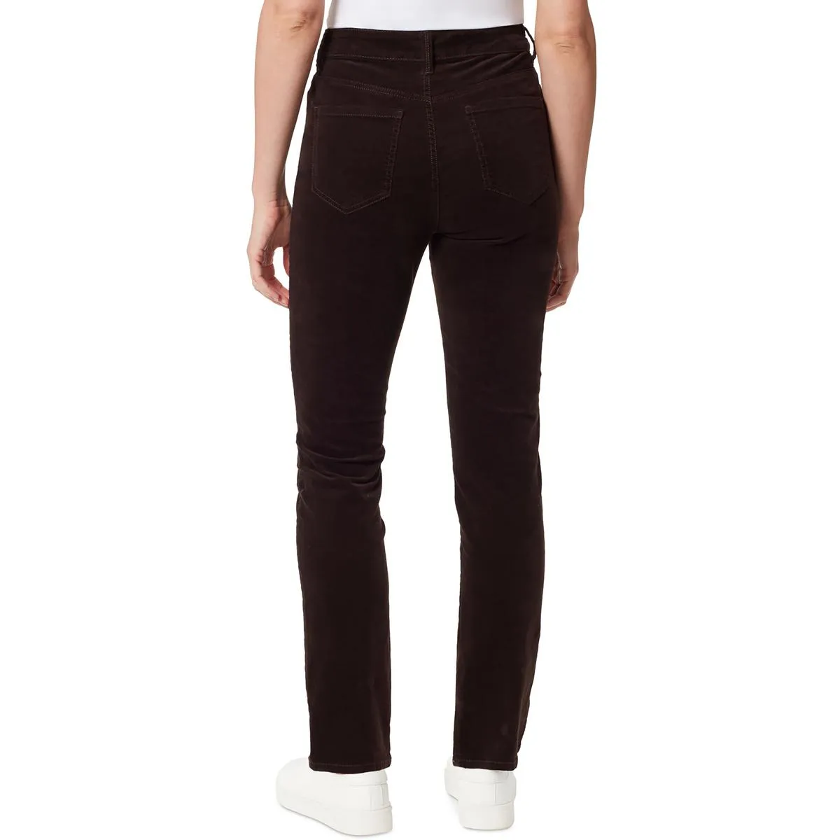 Gloria Vanderbilt Womens Amanda Slimming High Rise Straight Leg Pants