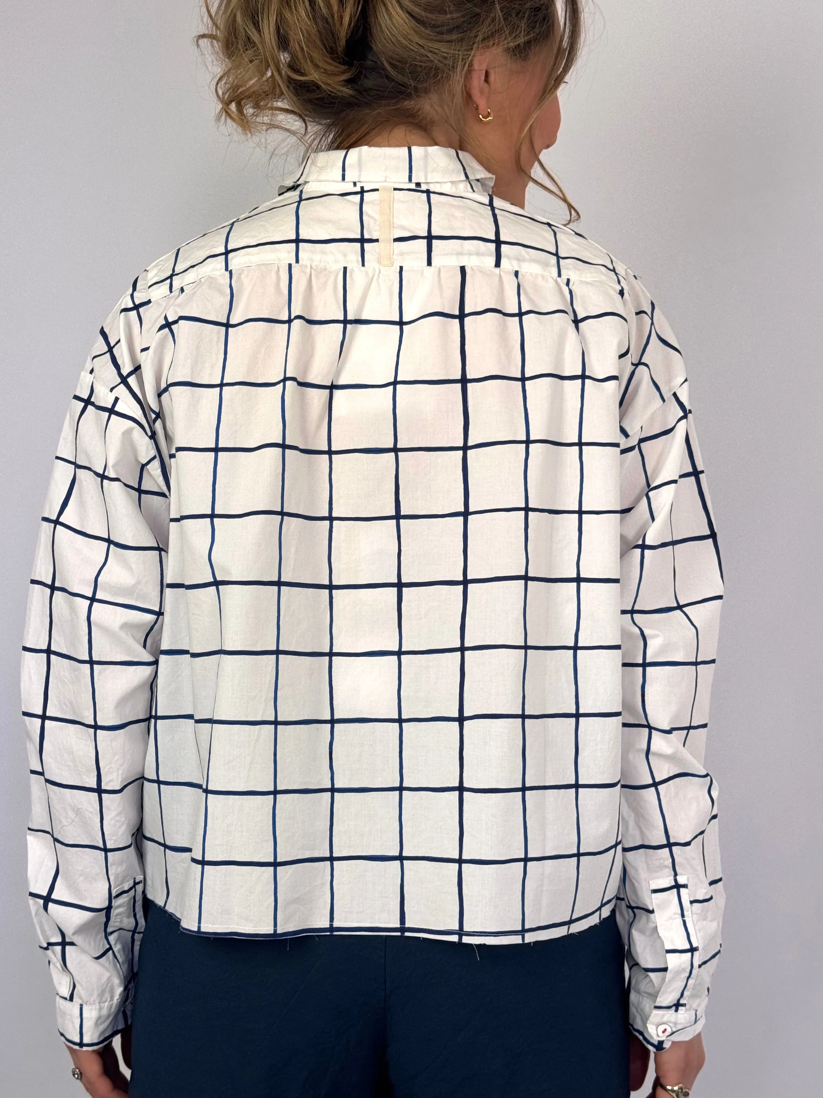Hannoh Wessel Sonja Shirt Blue Check