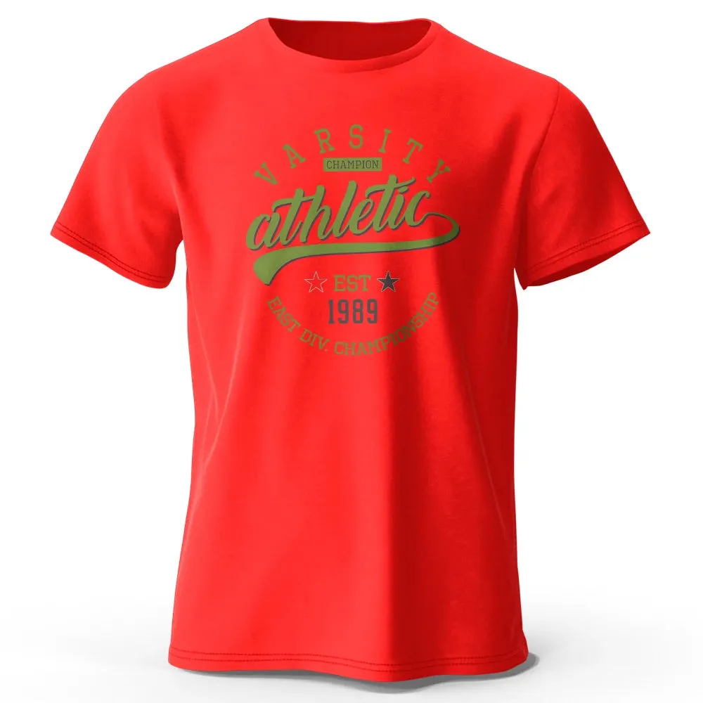 Herren Grafik Uni T-Shirt