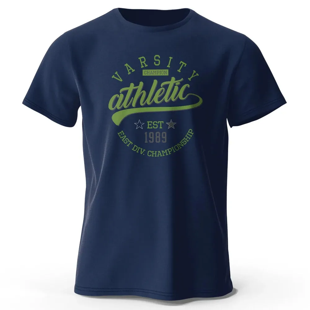 Herren Grafik Uni T-Shirt
