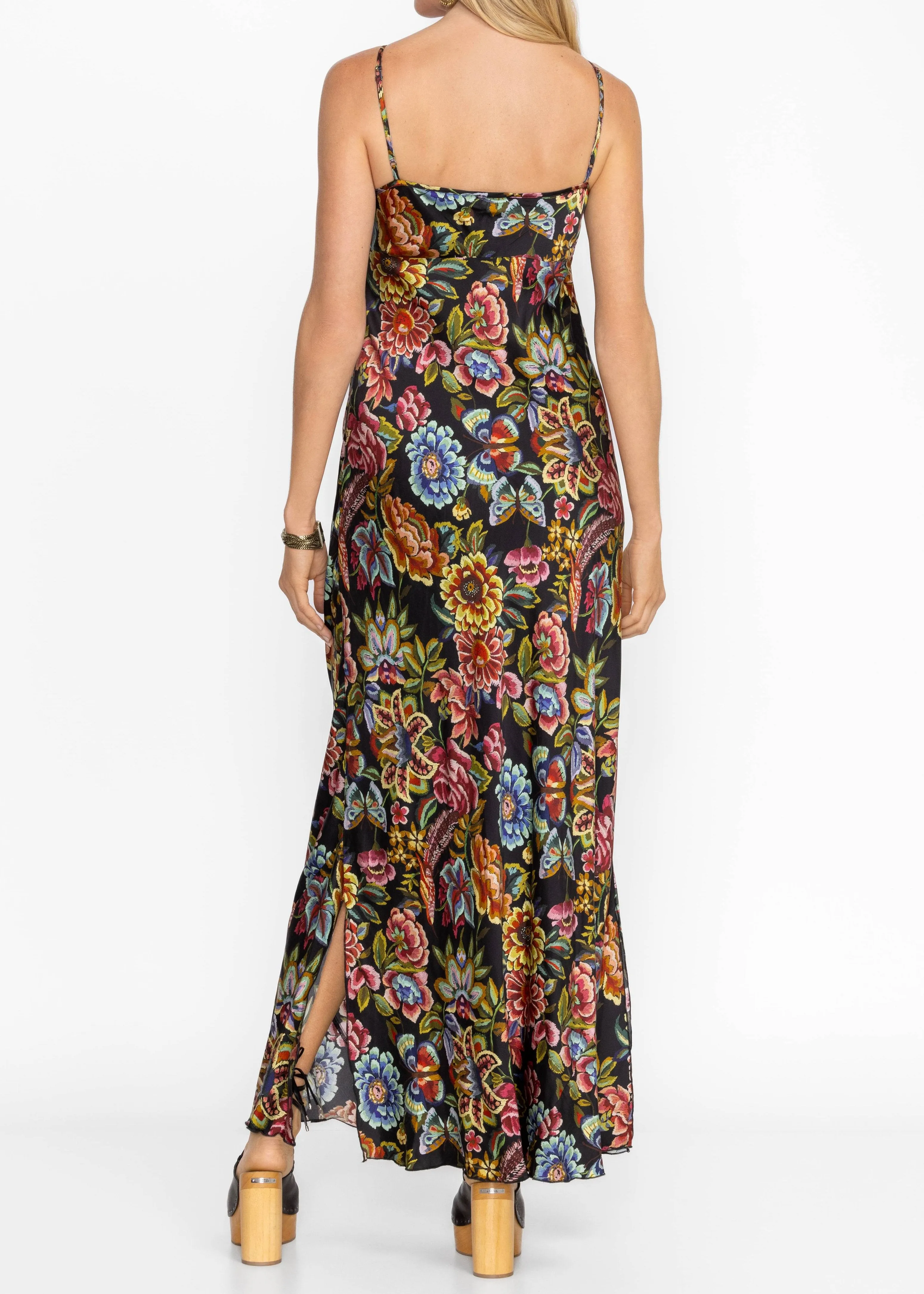 Johnny Was Gigianna Slip Dress Antiqua Flower