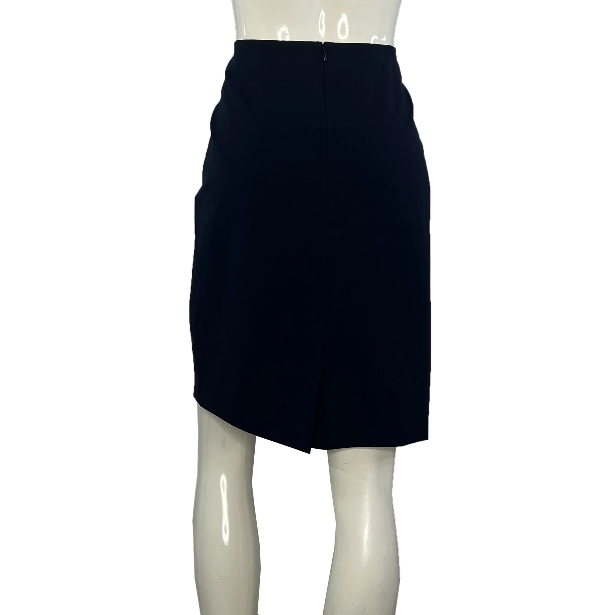 Jones New York Pencil Skirt Navy Sze 8 SKU 000417
