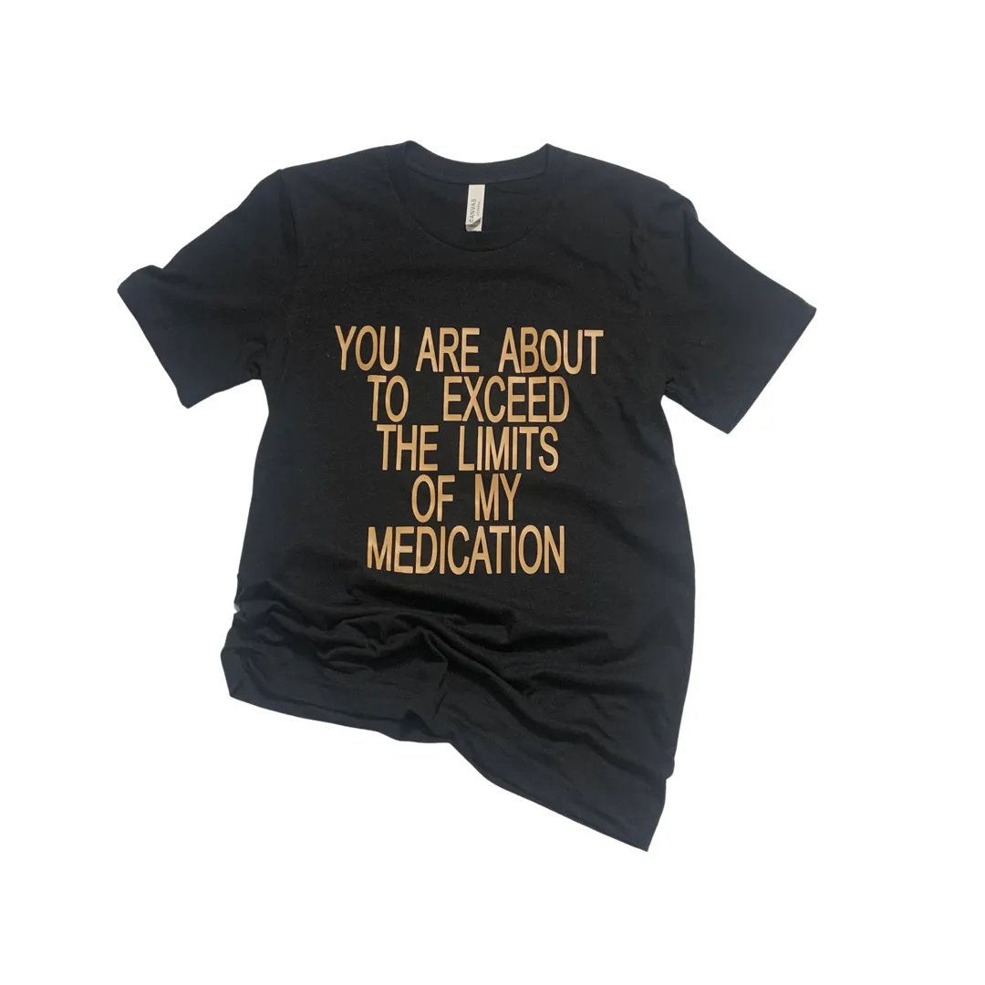 Limits Short Sleeve Tee Shirt.