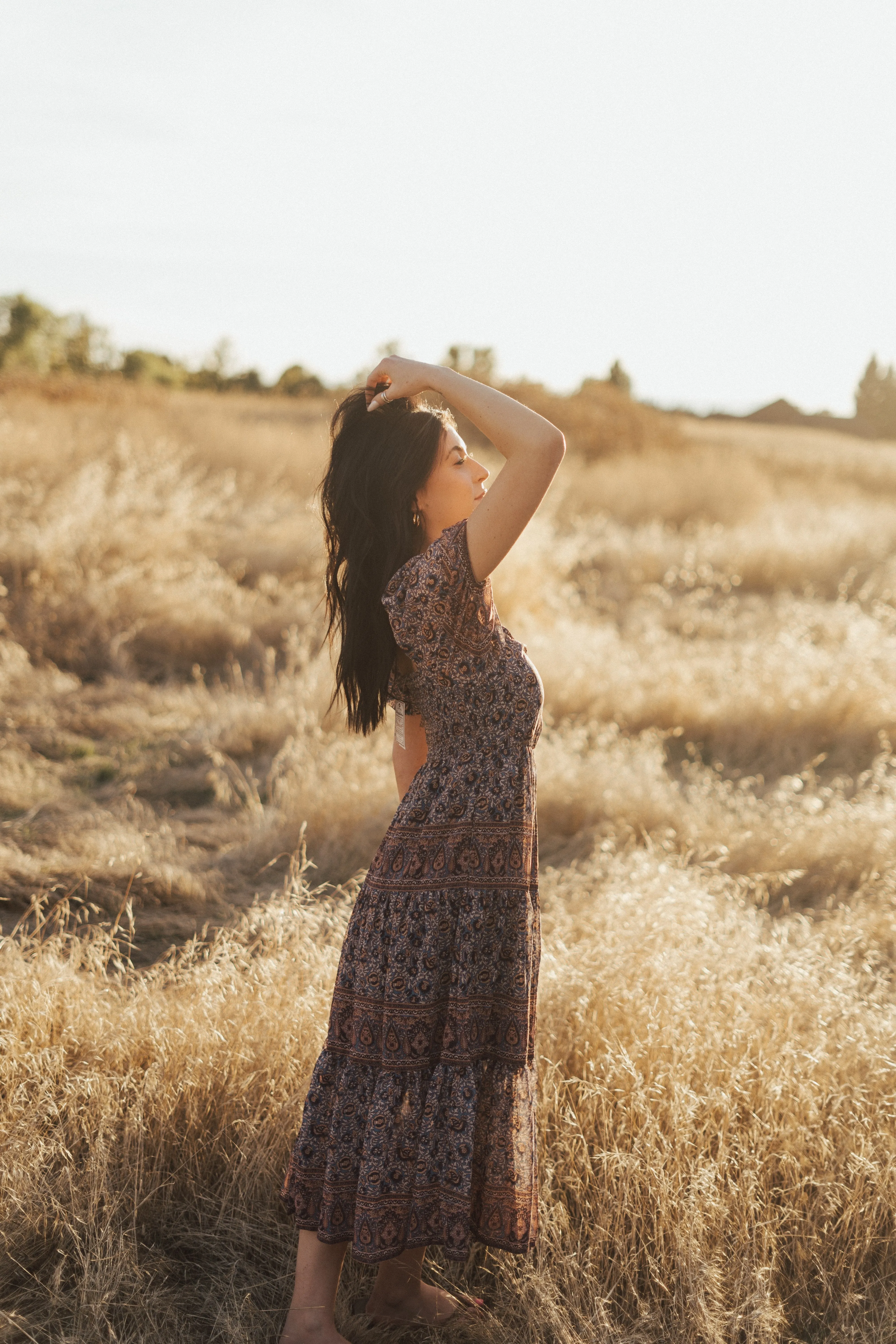 Loleta Hollins Floral Dress
