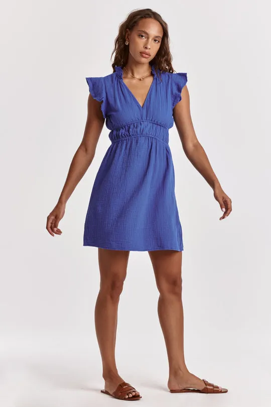 Martha Galactic Cobalt Dress