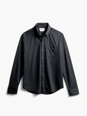 Men's Apollo Raglan Sport Shirt - Black (VN)