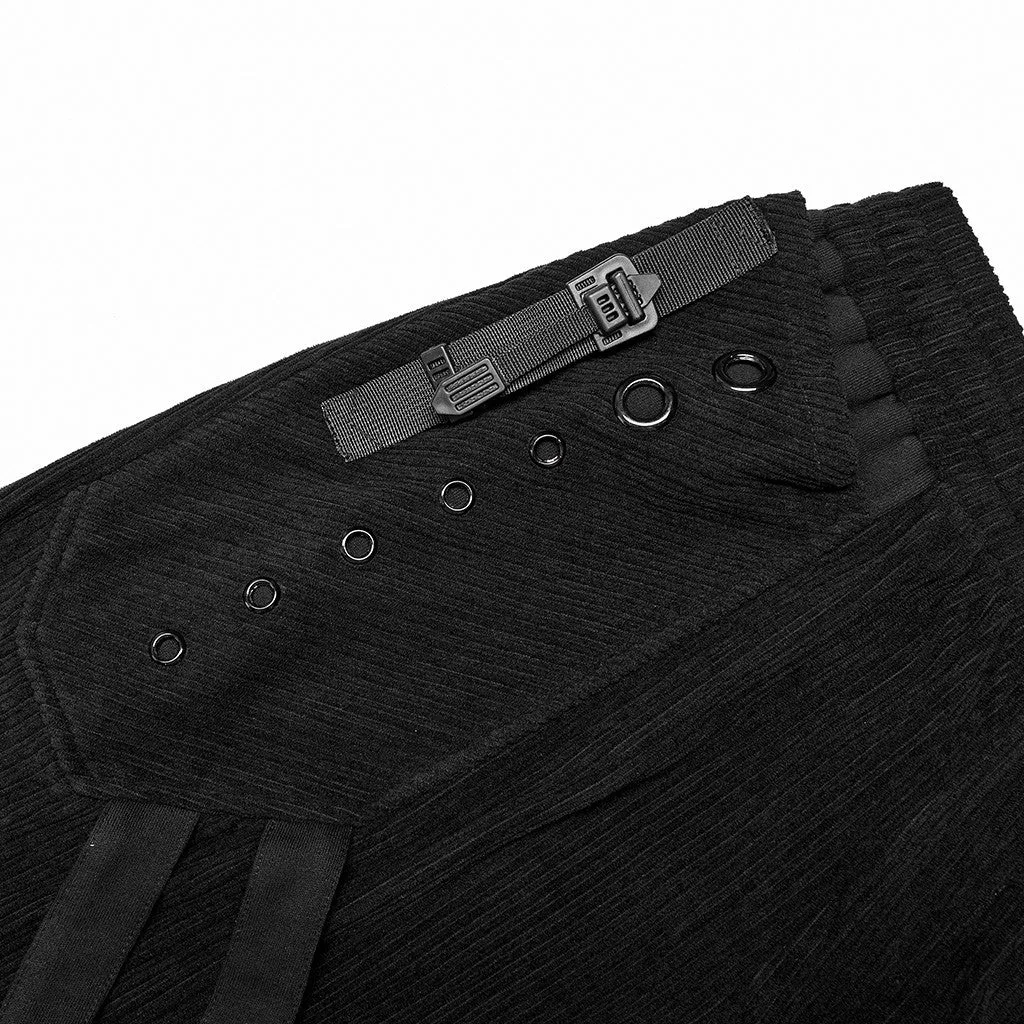 Mutiny Corduroy Trousers - Black