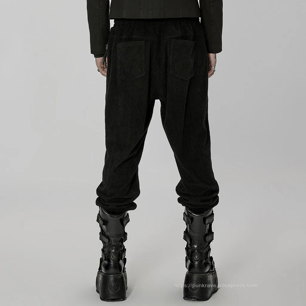 Mutiny Corduroy Trousers - Black