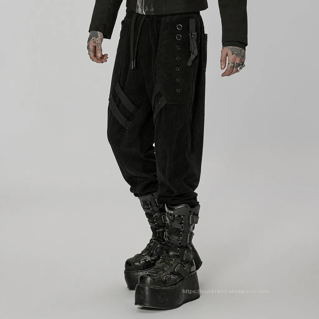 Mutiny Corduroy Trousers - Black
