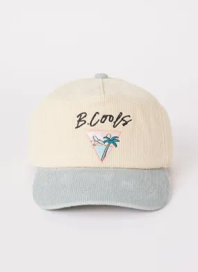 Poolside Cap Bone/Blue Cord