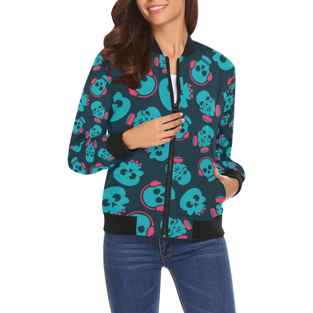Punk Skulls Bomber Jacket