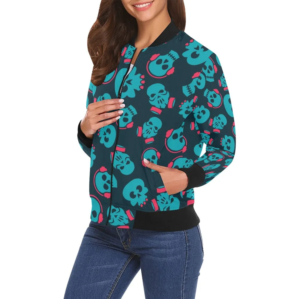 Punk Skulls Bomber Jacket