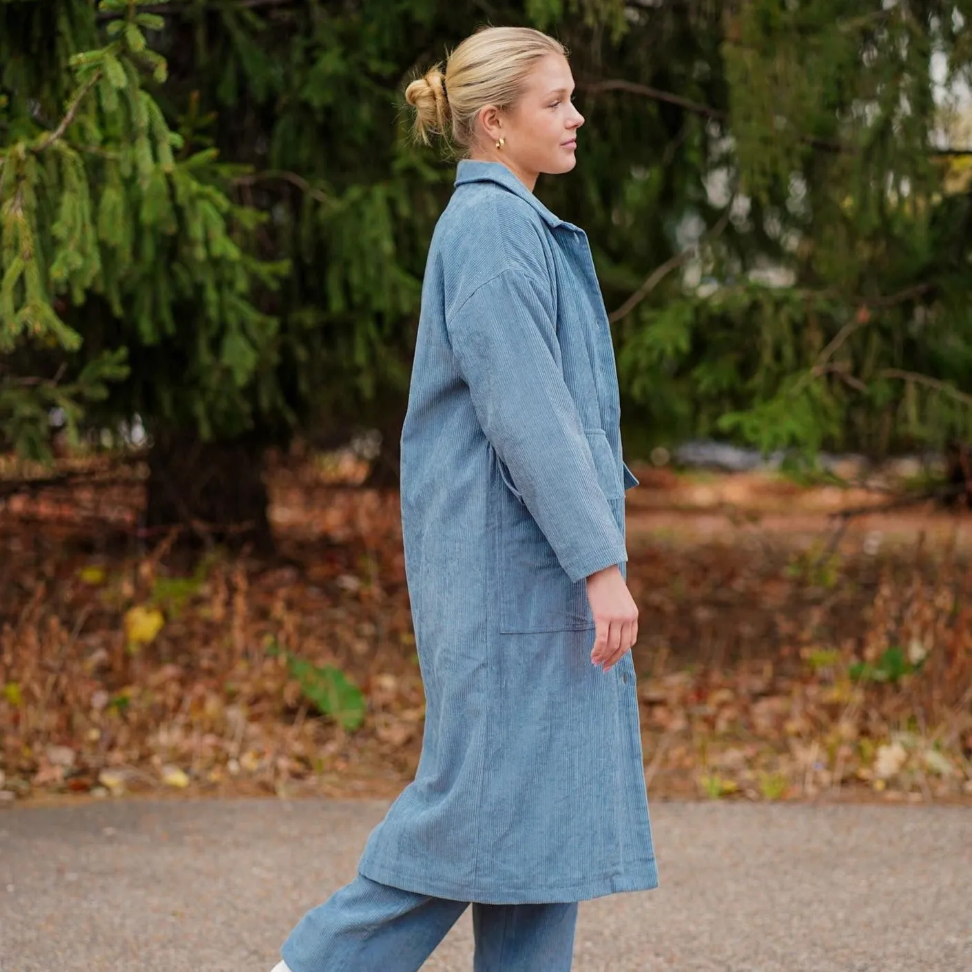 Rita Row Keler Corduroy Pants in Blue