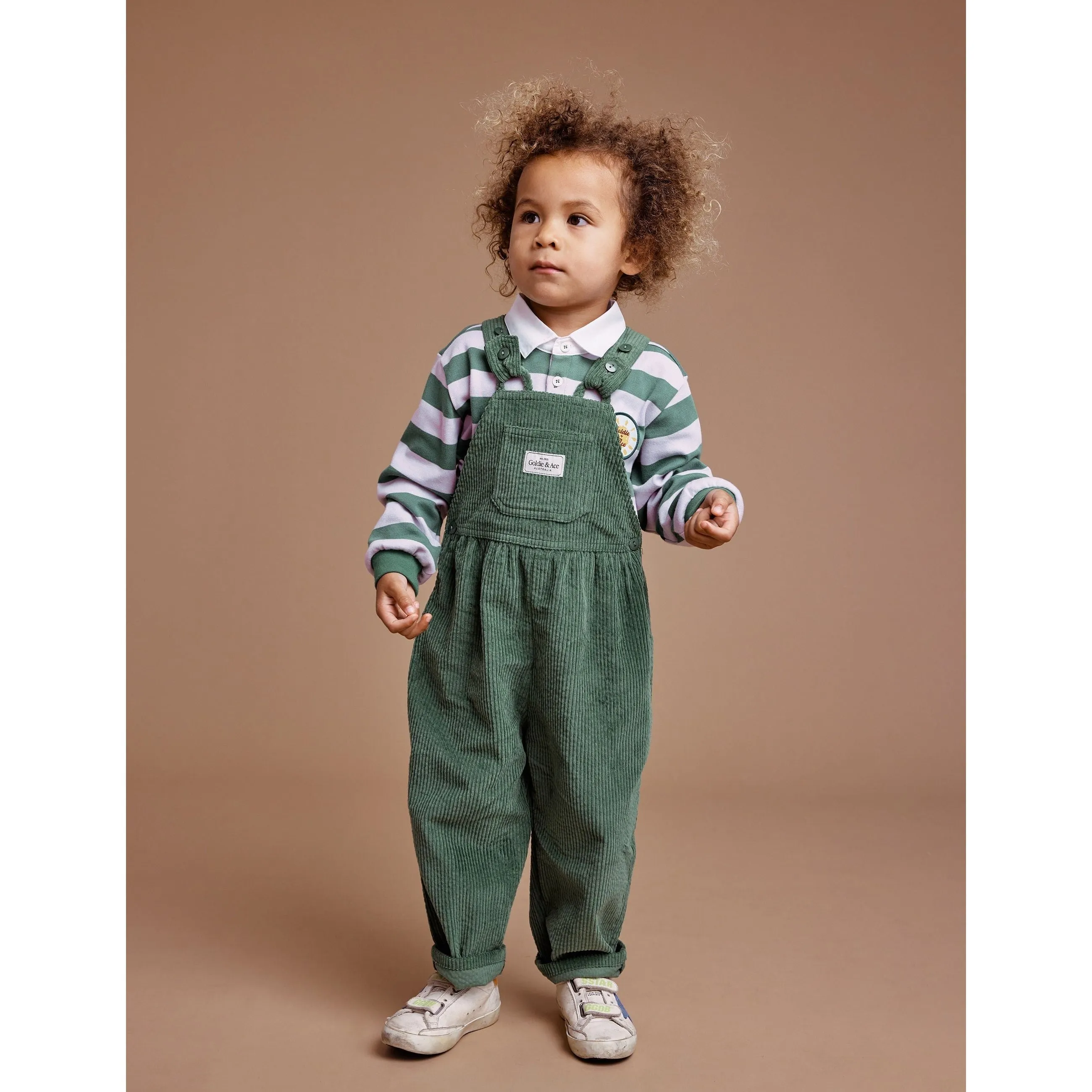 Sammy Corduroy Overalls - Alpine