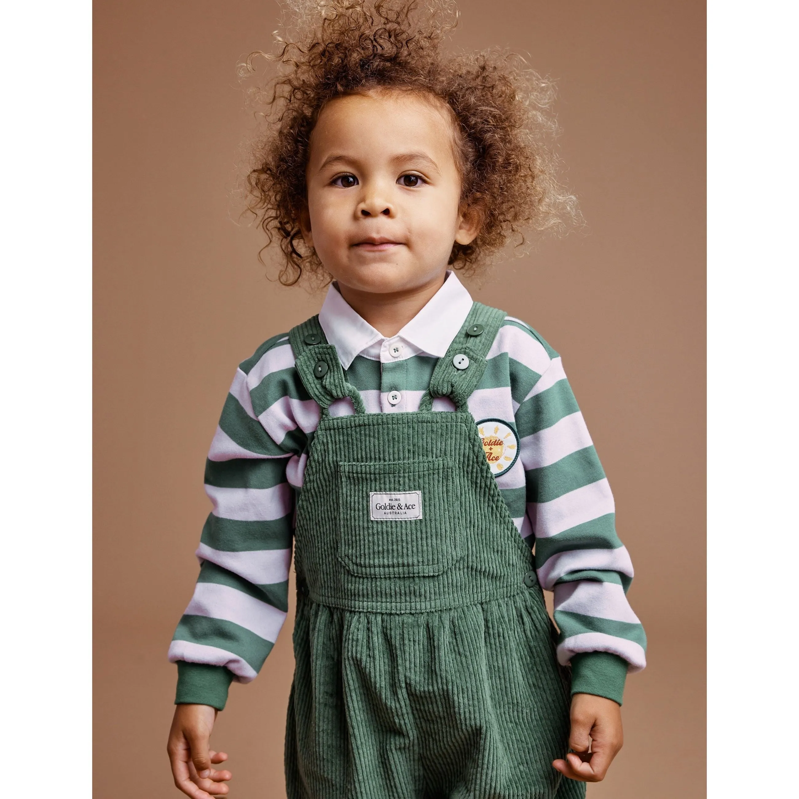 Sammy Corduroy Overalls - Alpine