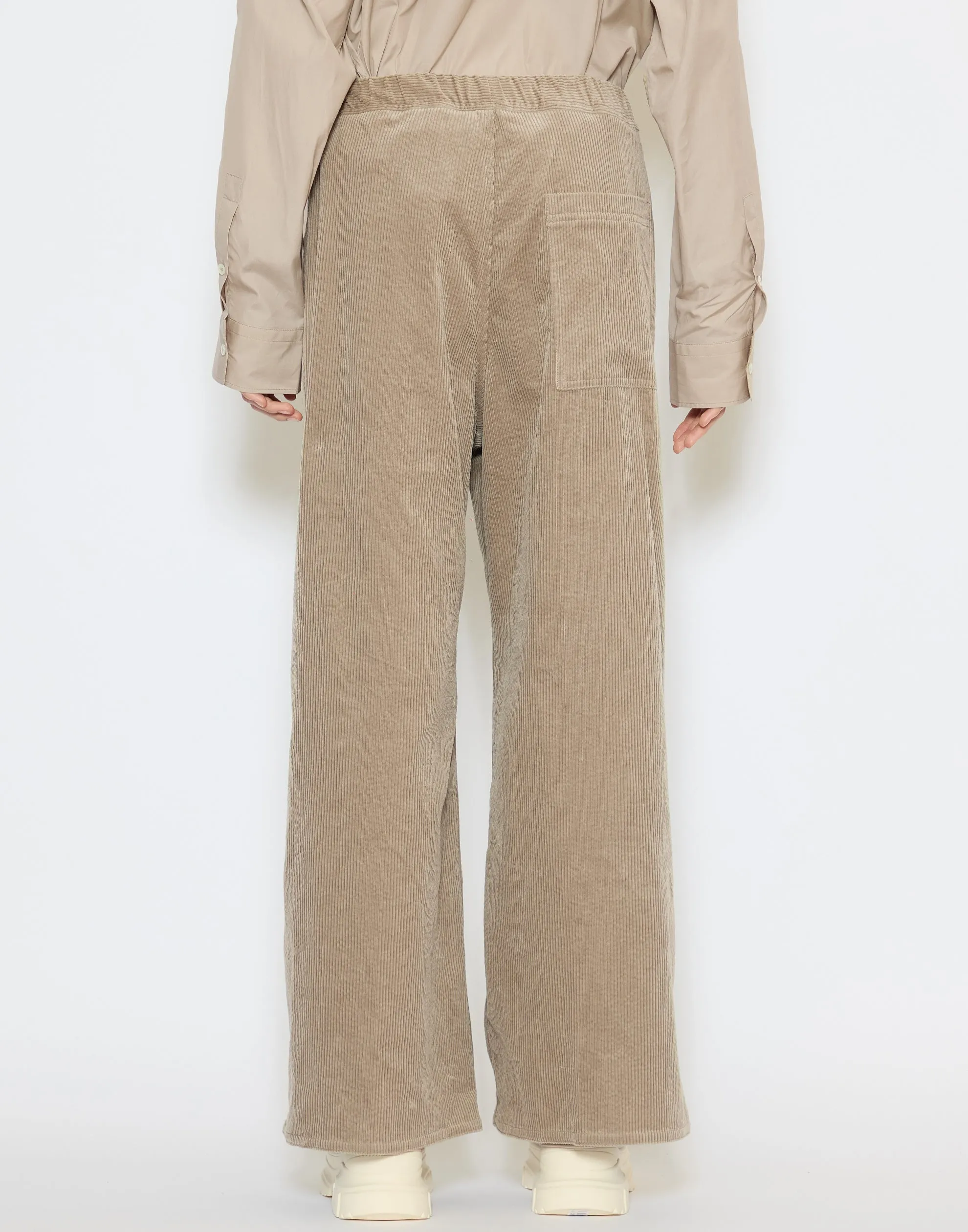 Sand Cotton Corduroy Pistis Pants