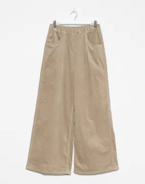 Sand Cotton Corduroy Pistis Pants
