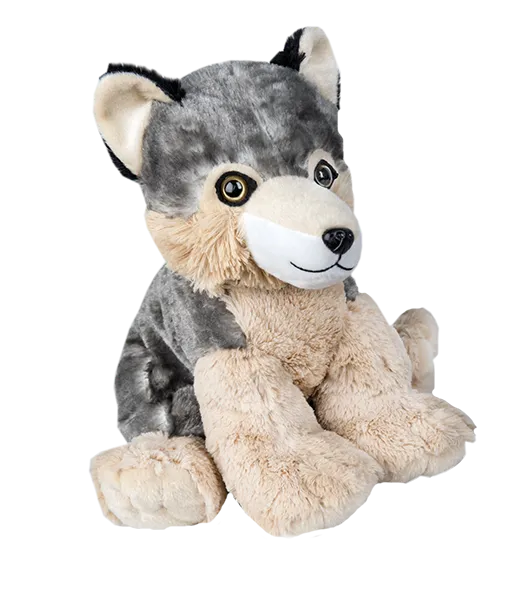 Scout le loup gris 16" Timber Wolf