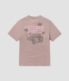 Southern Shirt : Sunset Drive Tee-Mauve Shadows