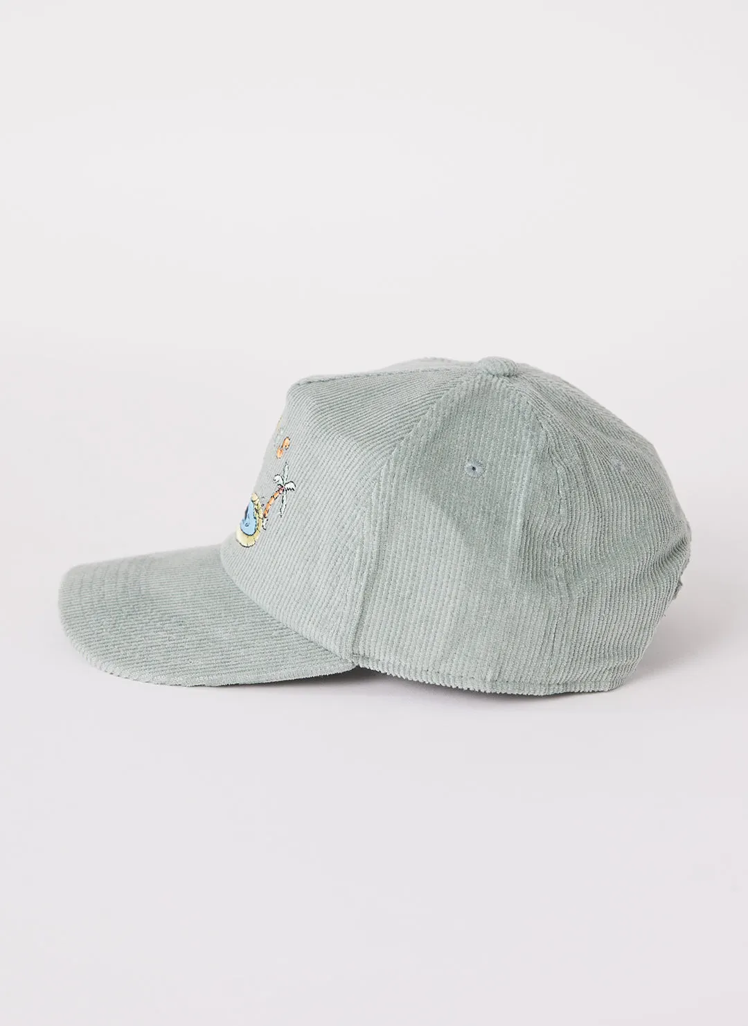 Splash Cap Teal Cord