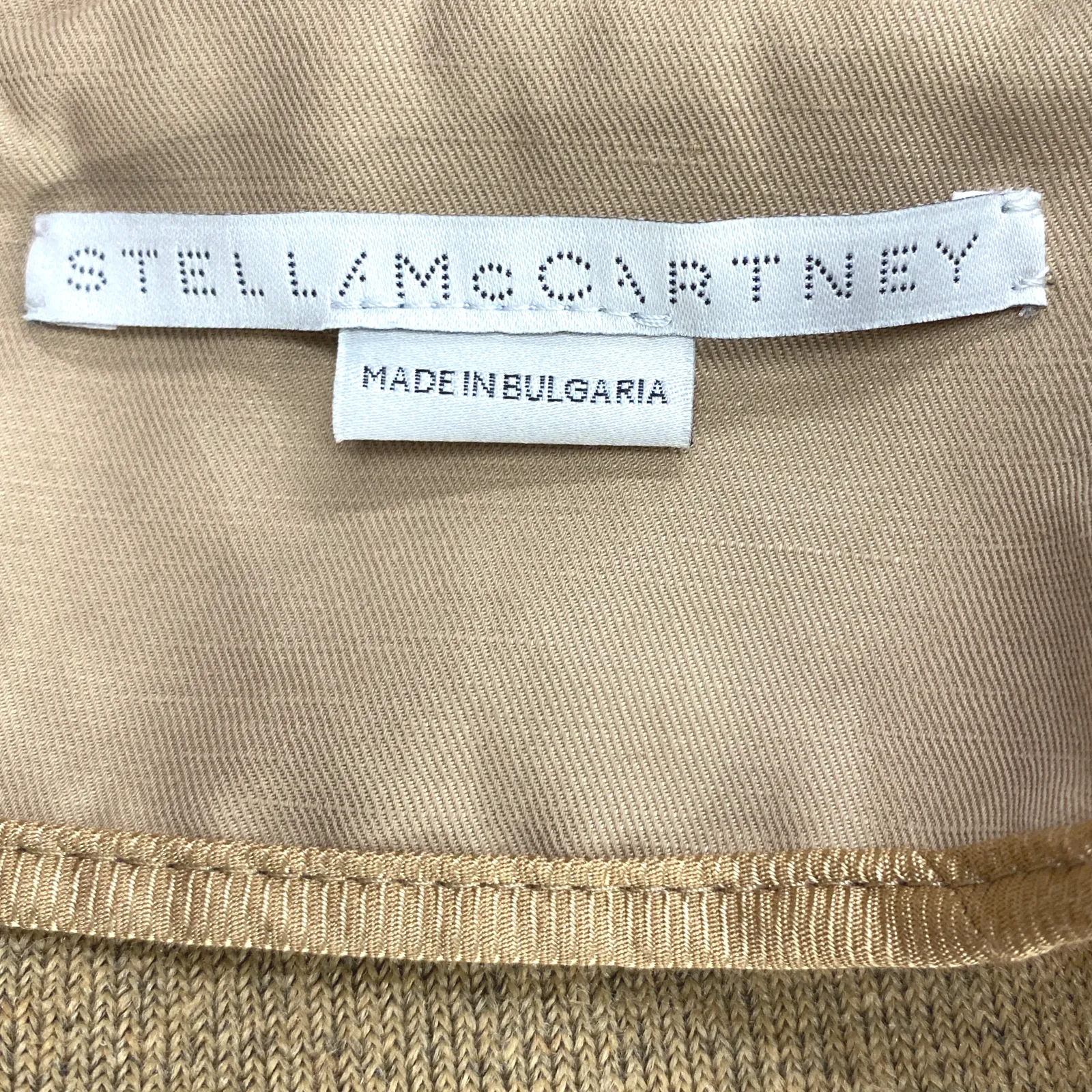 Stella Mccartney women's beige luna teddy coat