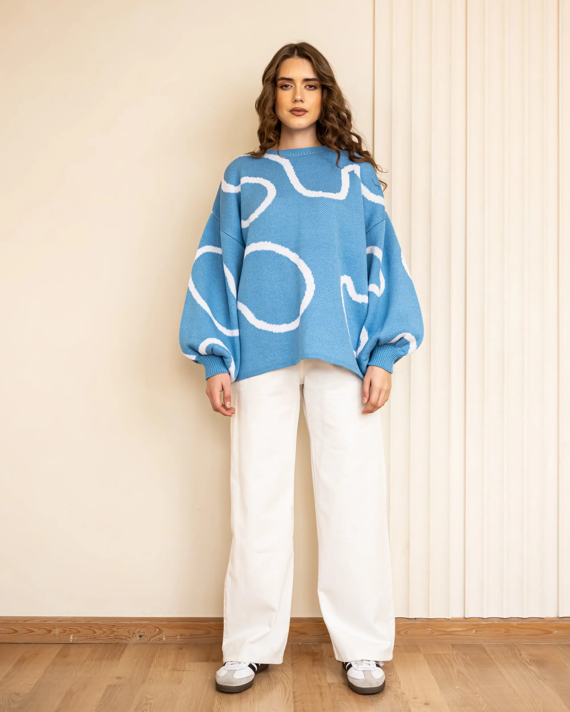 STRAIGHT GABARDINE PANT -OFF WHITE